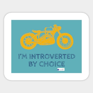 Introverted Choice Sticker